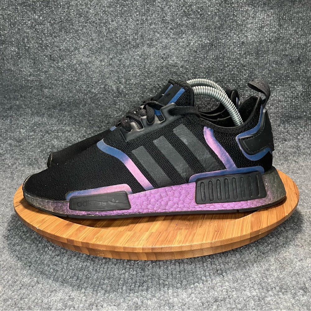 Adidas NMD R1 Eggplant FV8732 Sneakers Mens shoes size 8 - Picture 2 of 11